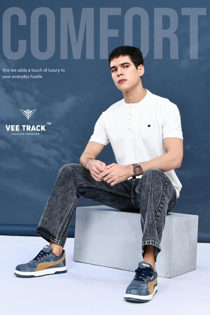 Vol V2298 Vee Track Tencil Lycra Mens Tshirts Manufacturer India