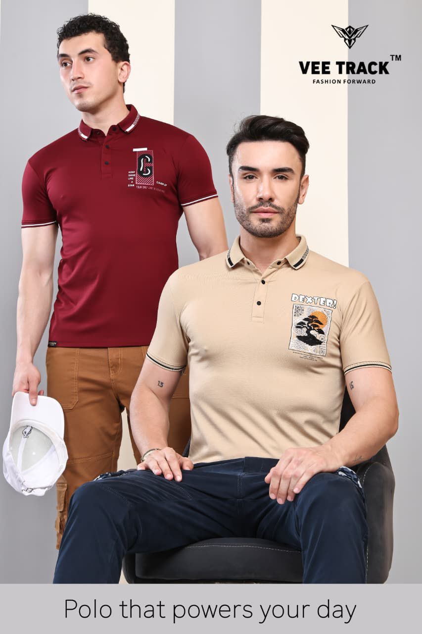 Vol V 2201 Vee Track Tencil Lycra Mens Tshirts Manufacturer