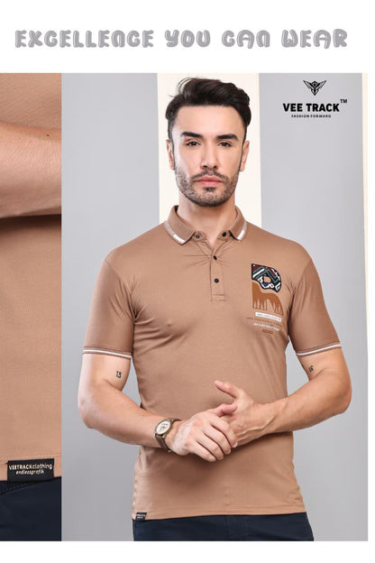 Vol V 2201 Vee Track Tencil Lycra Mens Tshirts Manufacturer