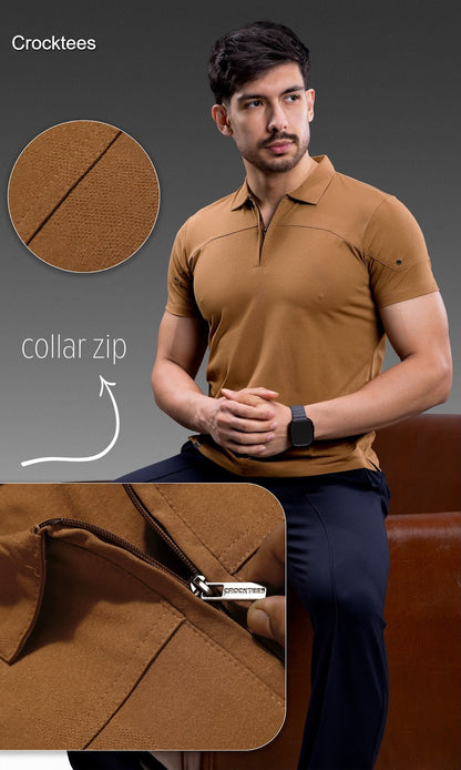 Volo Mti 3090 Zip Style Crocktees Imported Mens Tshirts Wholesale Price