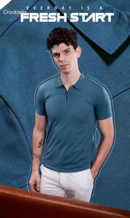 Volo Mti 3090 Zip Style Crocktees Imported Mens Tshirts Wholesale Price