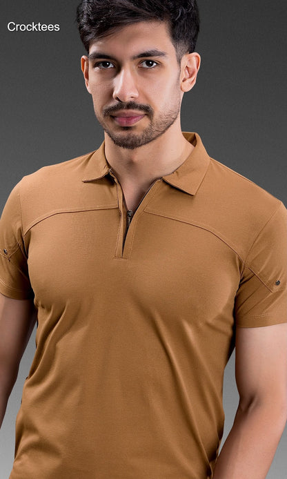 Volo Mti 3090 Zip Style Crocktees Imported Mens Tshirts Wholesale Price