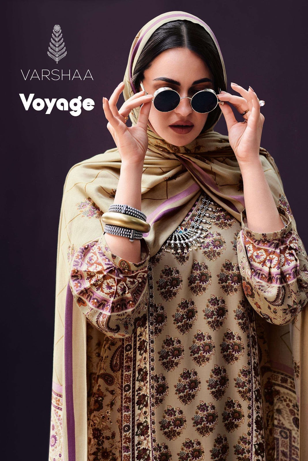 Voyage Muslin Varshaa Pant Style Suits Manufacturer