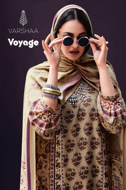 Voyage Muslin Varshaa Pant Style Suits Manufacturer