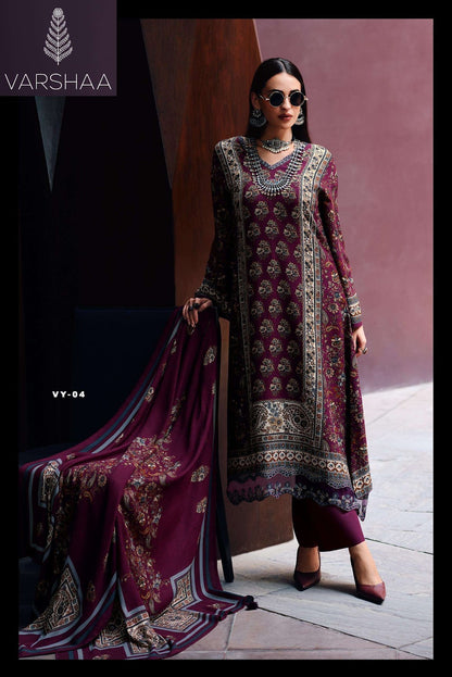 Voyage Muslin Varshaa Pant Style Suits Manufacturer