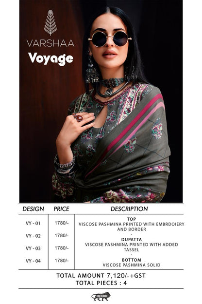 Voyage Varshaa Pashmina Suits Wholesaler Ahmedabad