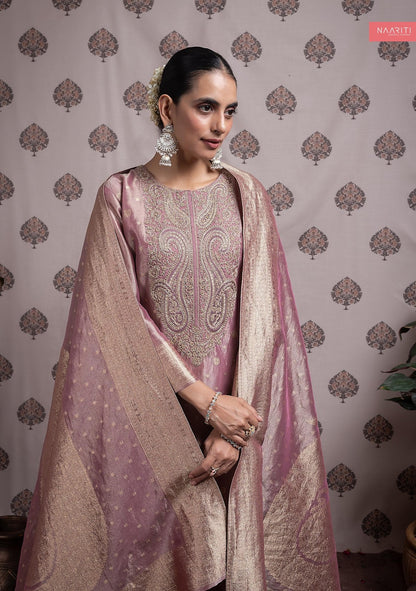 Vraaya Naariti Kanjivaram Silk Pant Style Suits Wholesale Price