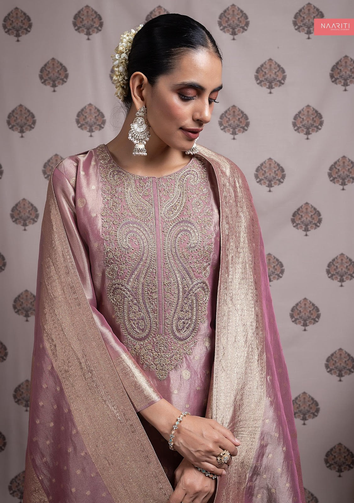 Vraaya Naariti Kanjivaram Silk Pant Style Suits Wholesale Price