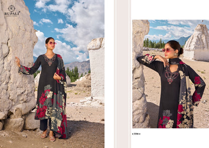 Vrinda Rupali Viscose Pashmina Suits Wholesaler