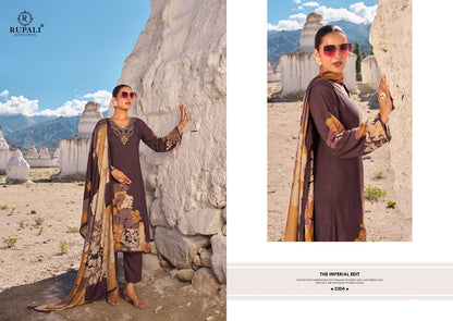 Vrinda Rupali Viscose Pashmina Suits Wholesaler