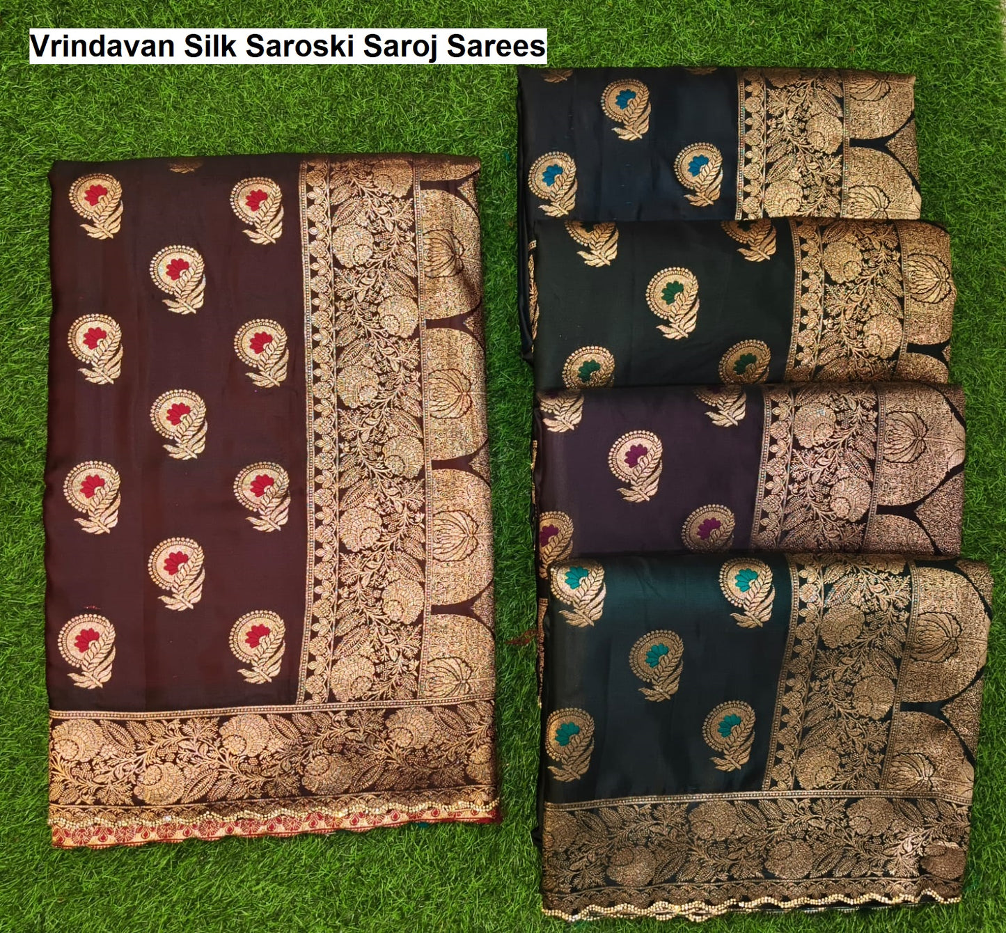 Vrindavan Silk Saroski Saroj Sarees Wholesale Price