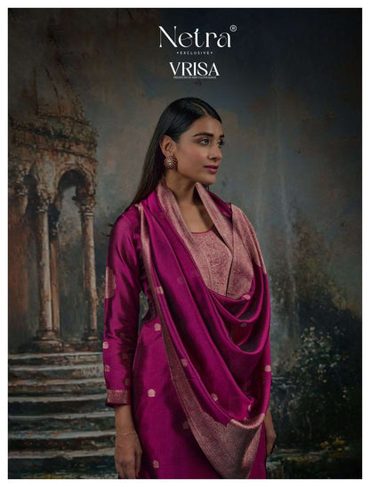 Vrisa Ne C 1001 Netra Premium Viscose Pant Style Suits Exporter Ahmedabad