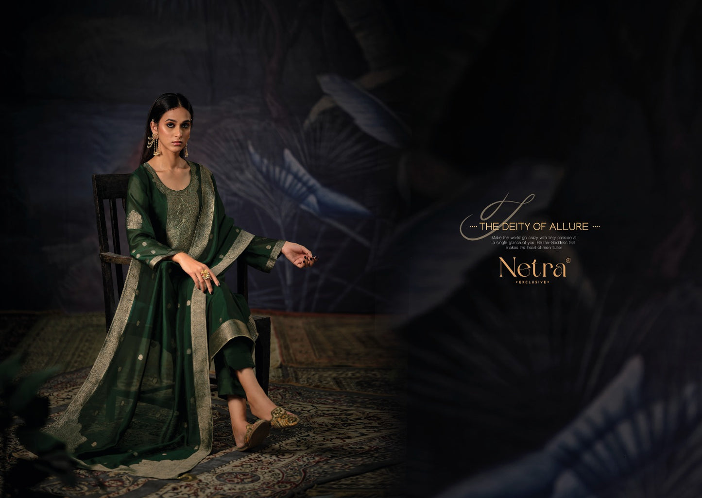 Vrisa Vol 2 Netra Woven Silk Pant Style Suits Wholesale Rate