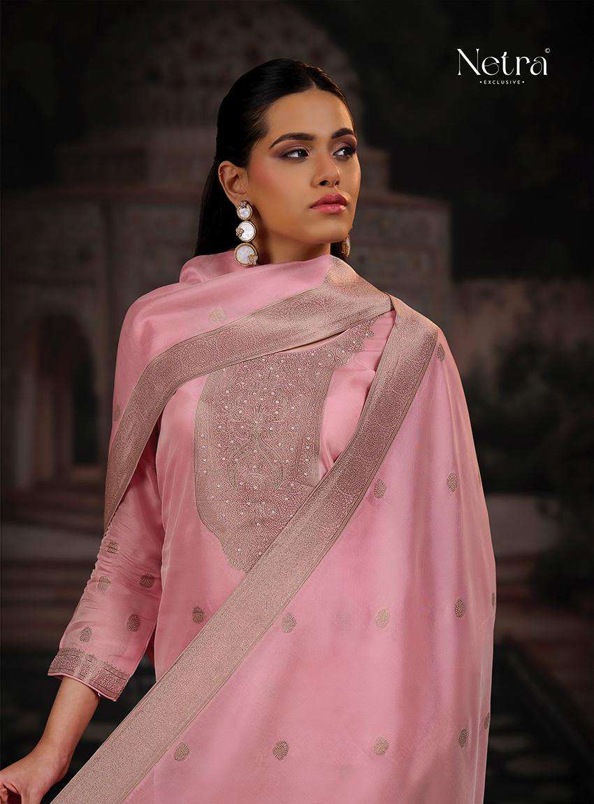 Vrisa Vol 5 Netra Premium Viscose Pant Style Suits Wholesaler Gujarat