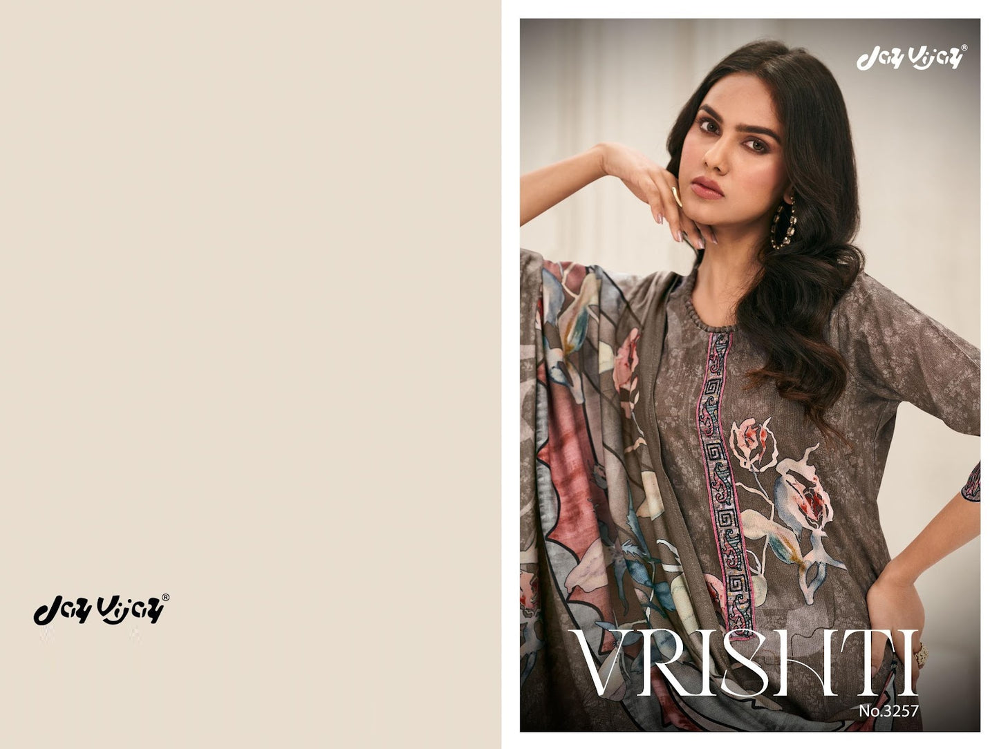 Vrishti Jay Vijay Premium Pant Style Suits Manufacturer India
