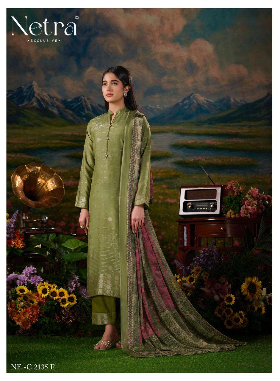 Vristi Netra Bemberg Muslin Pant Style Suits Supplier Gujarat