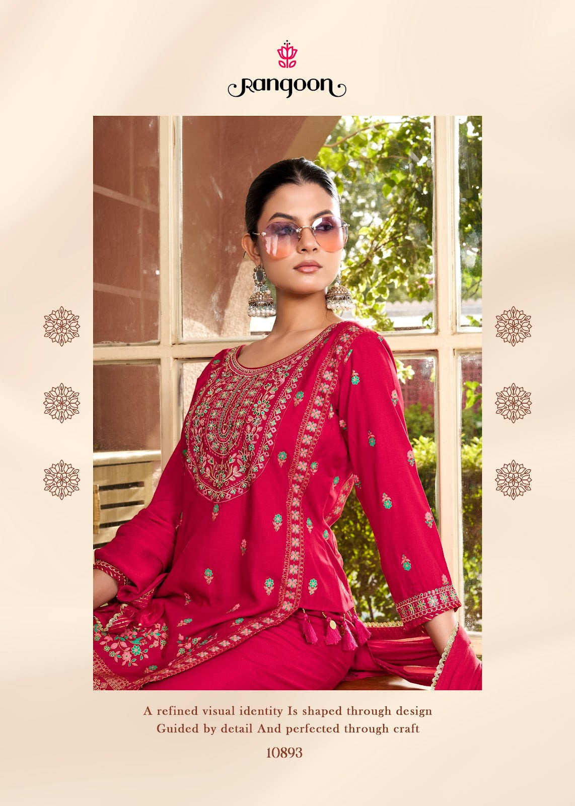 Vriti Rangoon Rayon Readymade Plazzo Style Suits Wholesale Price