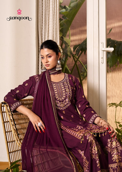 Vriti Rangoon Rayon Readymade Plazzo Style Suits Wholesale Price