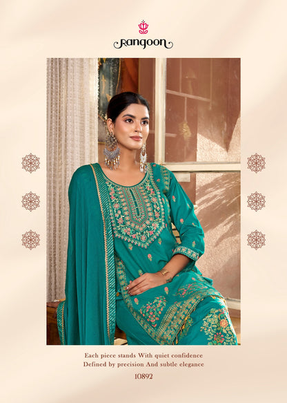 Vriti Rangoon Rayon Readymade Plazzo Style Suits Wholesale Price