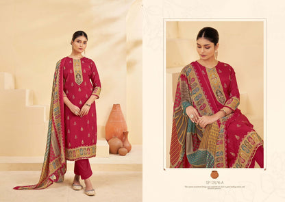 Vritika Sargam Prints Muslin Pant Style Suits Exporter Ahmedabad