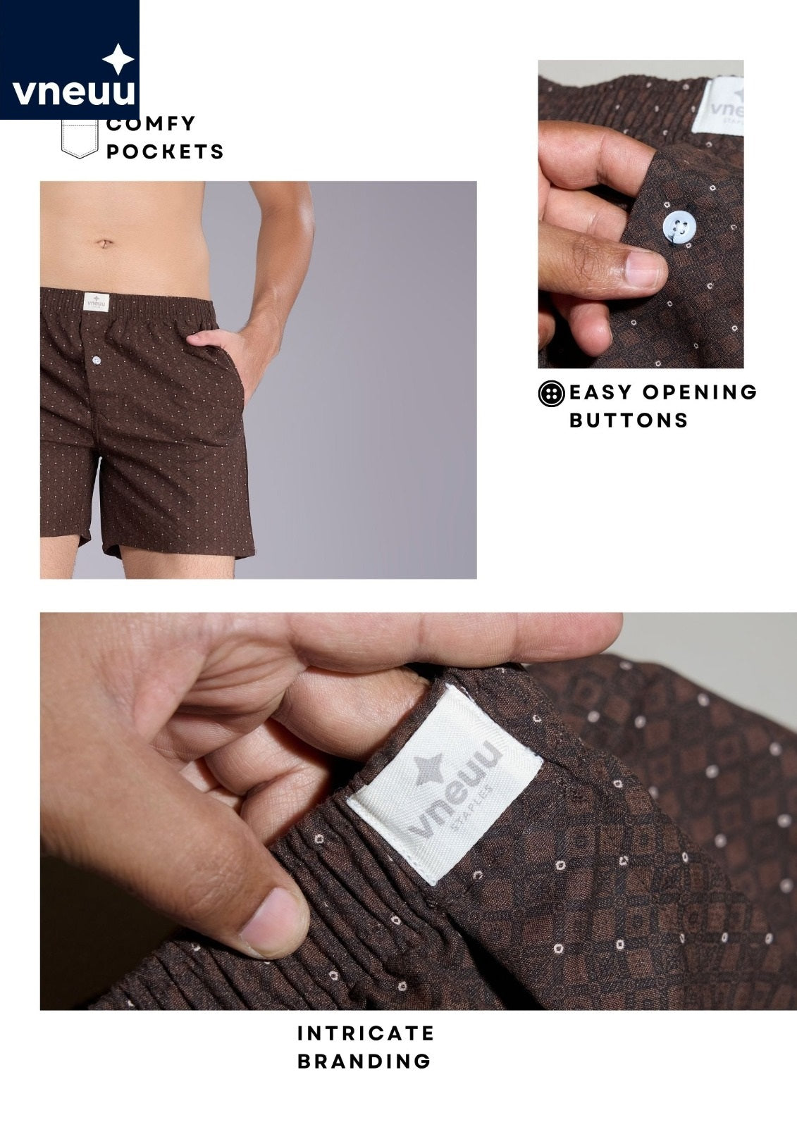 Vrt S G14 Vneuu Cotton Mens Shorts Supplier India