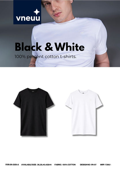 Vvn-Ih-009-A Vn-07 Vneuu Cotton Mens Tshirts Wholesale Rate