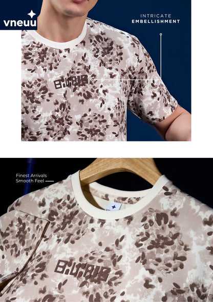 Vvn Ih-027(A) Lycra Vneuu Aop Mens Tshirts Manufacturer India