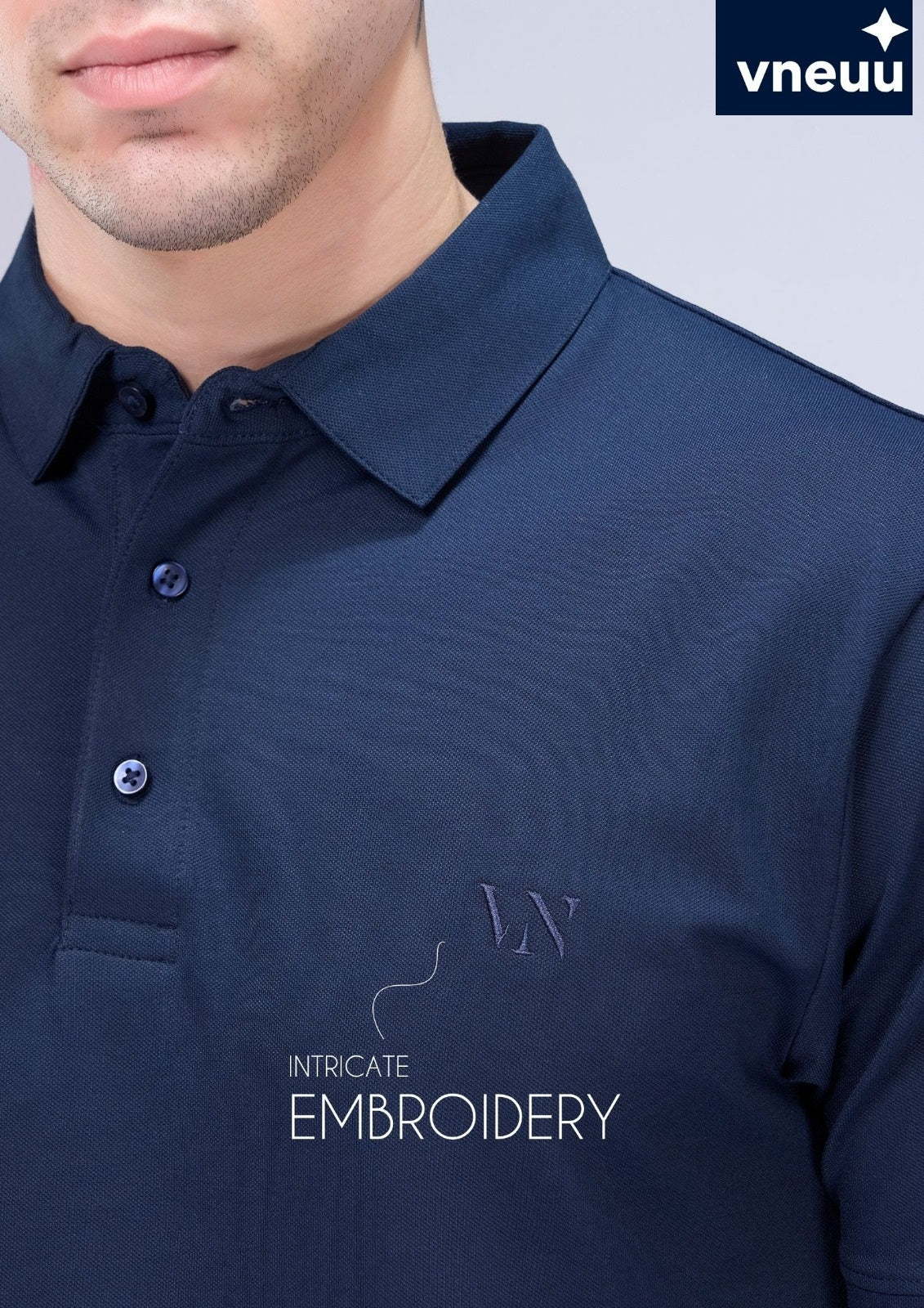 Vvn Ss J 04 A Polo Vneuu Honey Comb Mens Tshirts Supplier India