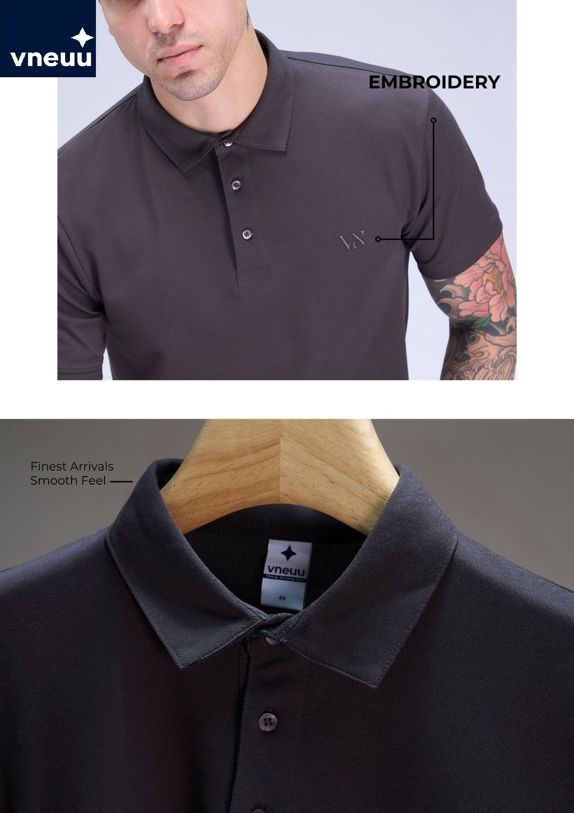 Vvn Ss J 04 A Polo Vneuu Honey Comb Mens Tshirts Supplier India