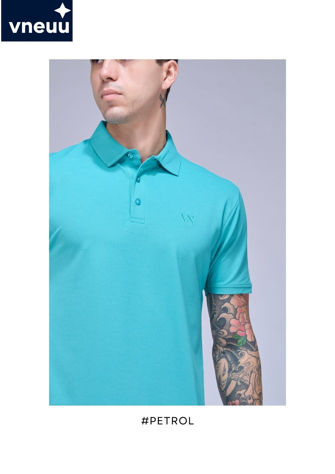 Vvn Ss J 04 A Polo Vneuu Honey Comb Mens Tshirts Supplier India