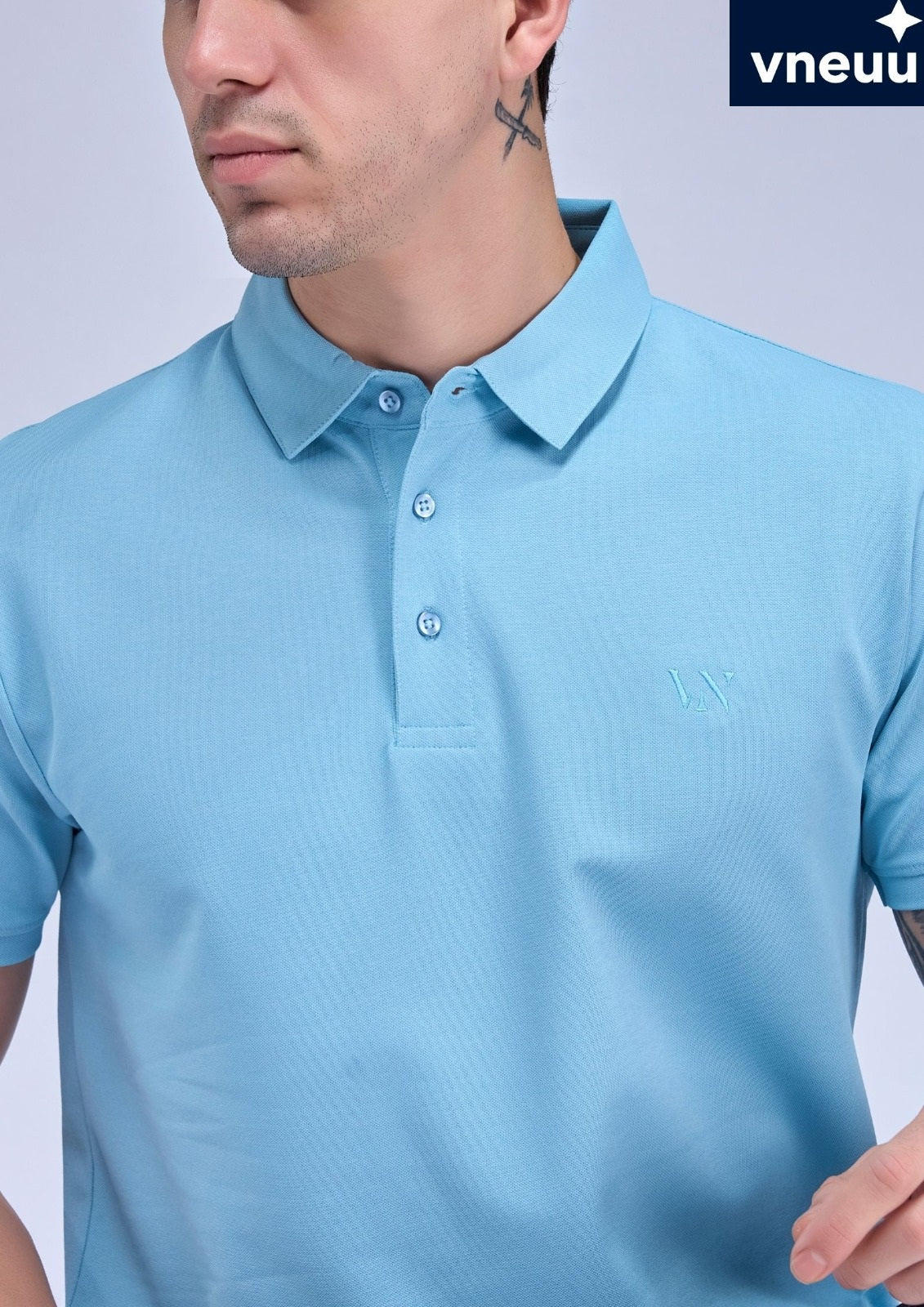 Vvn Ss J 04 A Polo Vneuu Honey Comb Mens Tshirts Supplier India