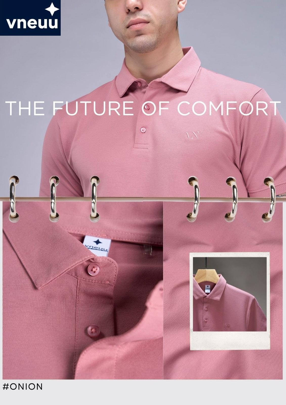 Vvn Ss J 04 A Polo Vneuu Honey Comb Mens Tshirts Supplier India