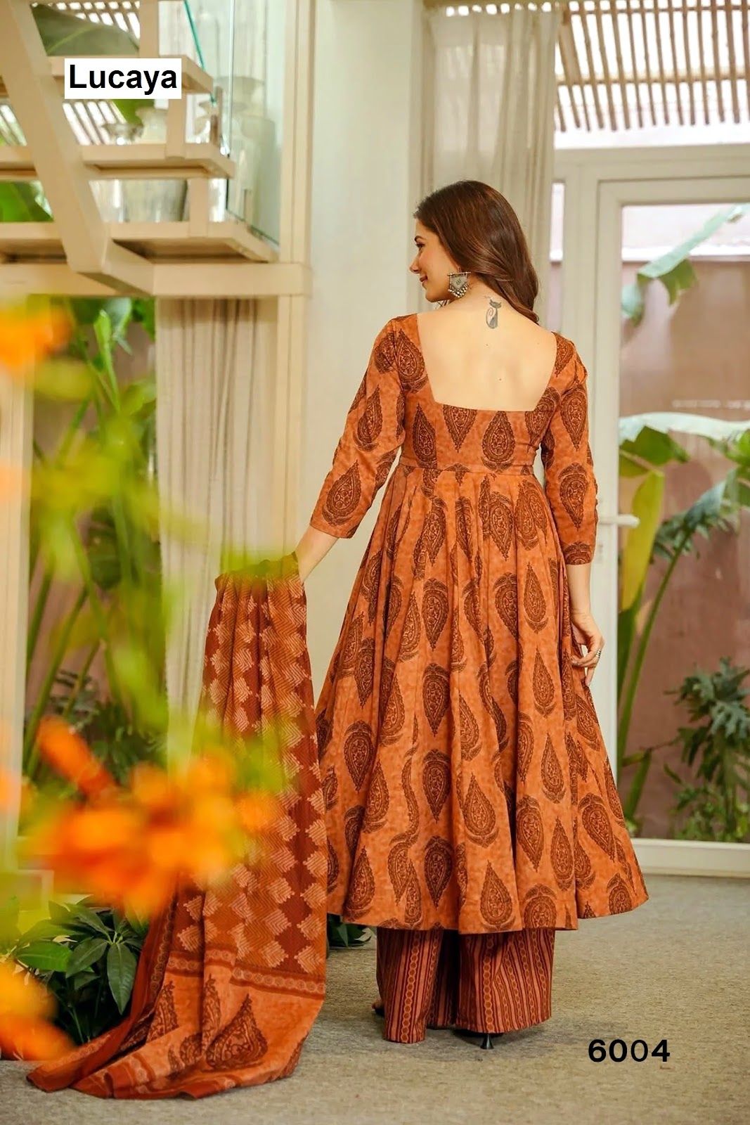 Vyoma Vol 6 Lucaya Maslin Readymade Anarkali Suits Wholesaler