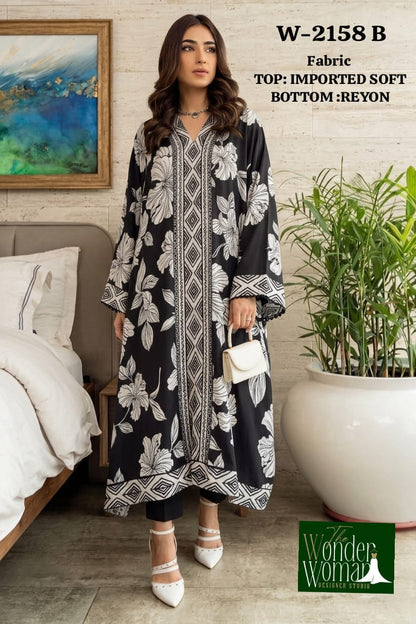 W-2158 Ab The Wonder Woman Imported Kaftan Pant Set Wholesale