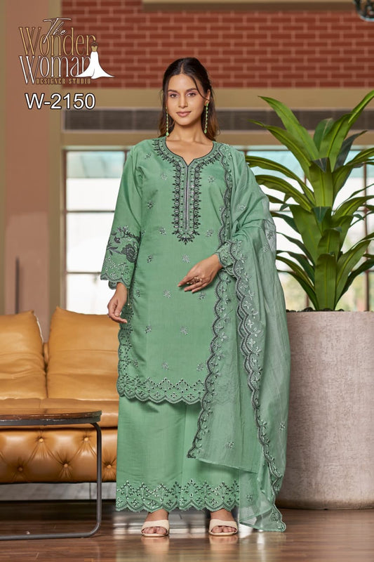 W 2150 The Wonder Woman Roman Silk Readymade Plazzo Style Suits Manufacturer Gujarat