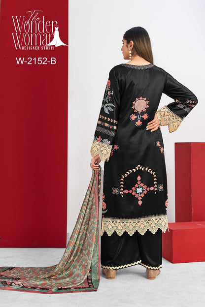 W 2152 Ab The Wonder Woman Pakistani Readymade Suits Wholesaler India