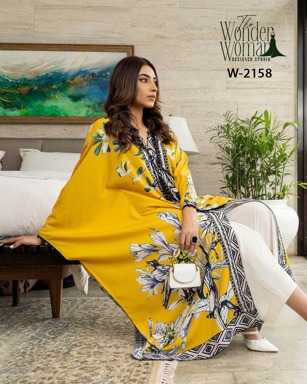 W 2158 The Wonder Woman Imported Kaftans Supplier