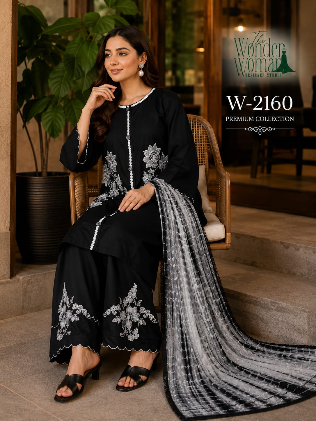 W 2160 The Wonder Woman Viscose Reyon Readymade Plazzo Style Suits Exporter Gujarat
