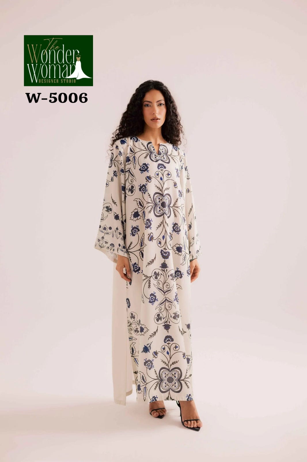 W 5002-5004-5006 The Wonder Woman Mal Satin Kaftans Wholesaler Ahmedabad