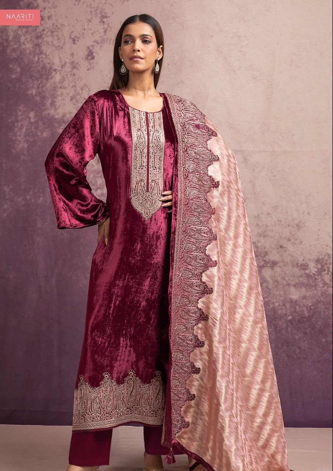 Iconic Sargam Prints Pashmina Suits Wholesaler Gujarat
