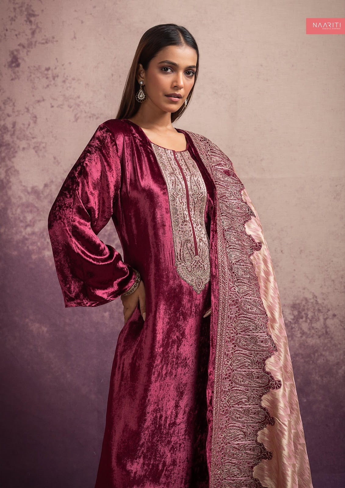 Iconic Sargam Prints Pashmina Suits Wholesaler Gujarat