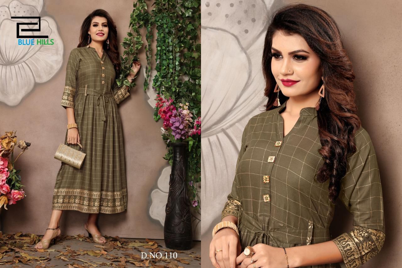 Walkway Vol 1 Blue Hills Rayon 14Kg One Piece Supplier India