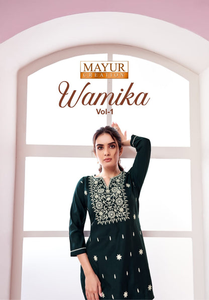Wamika Vol 1 Mayur Creation Vetican Silk Co Ord Set Wholesale Price