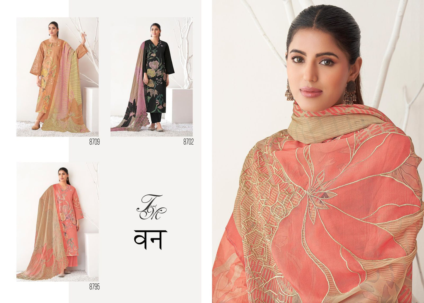 Wan Tm Organza Pant Style Suits Wholesaler Gujarat