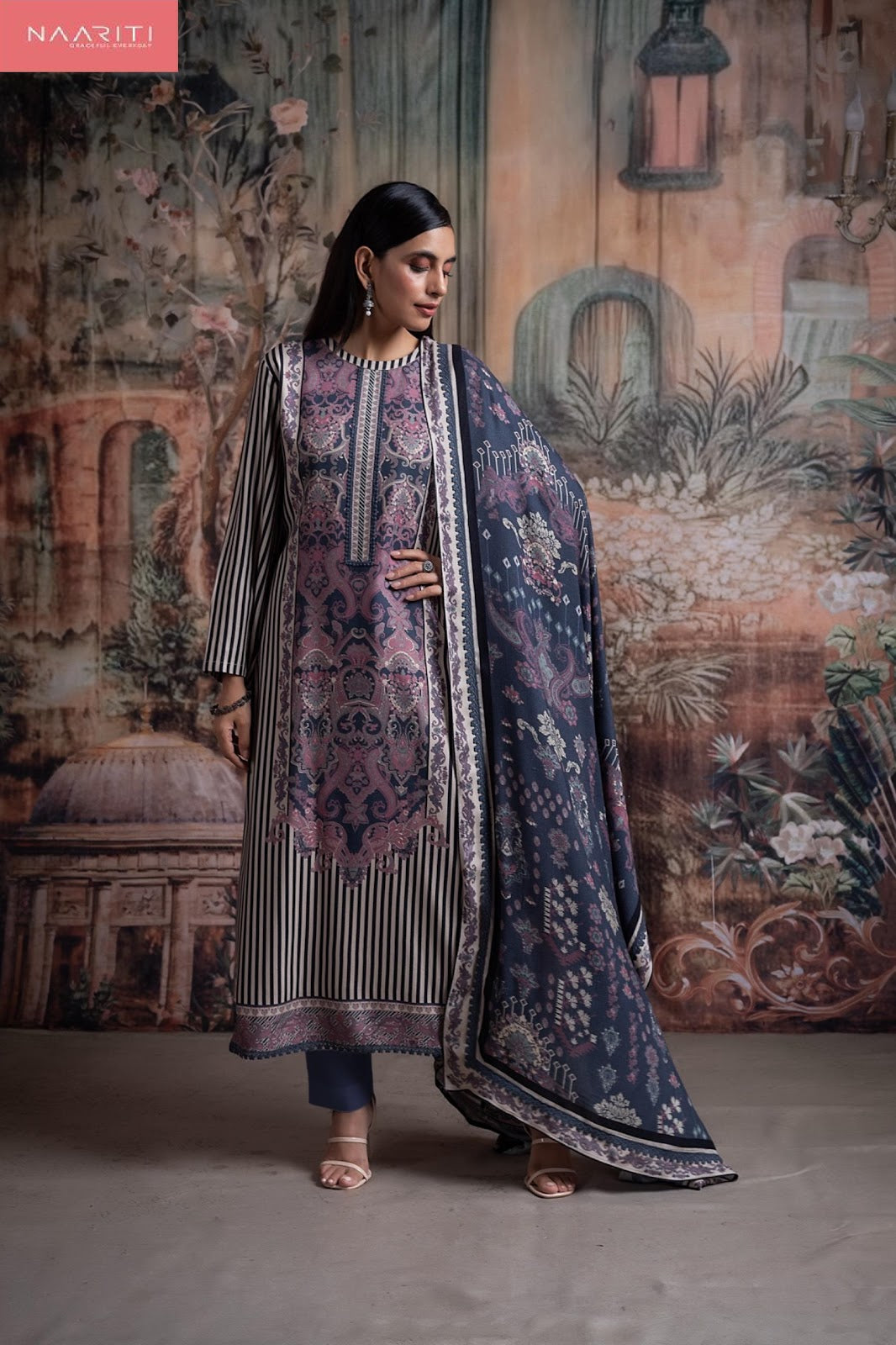 Warnika Naariti Pashmina Suits Wholesale Price