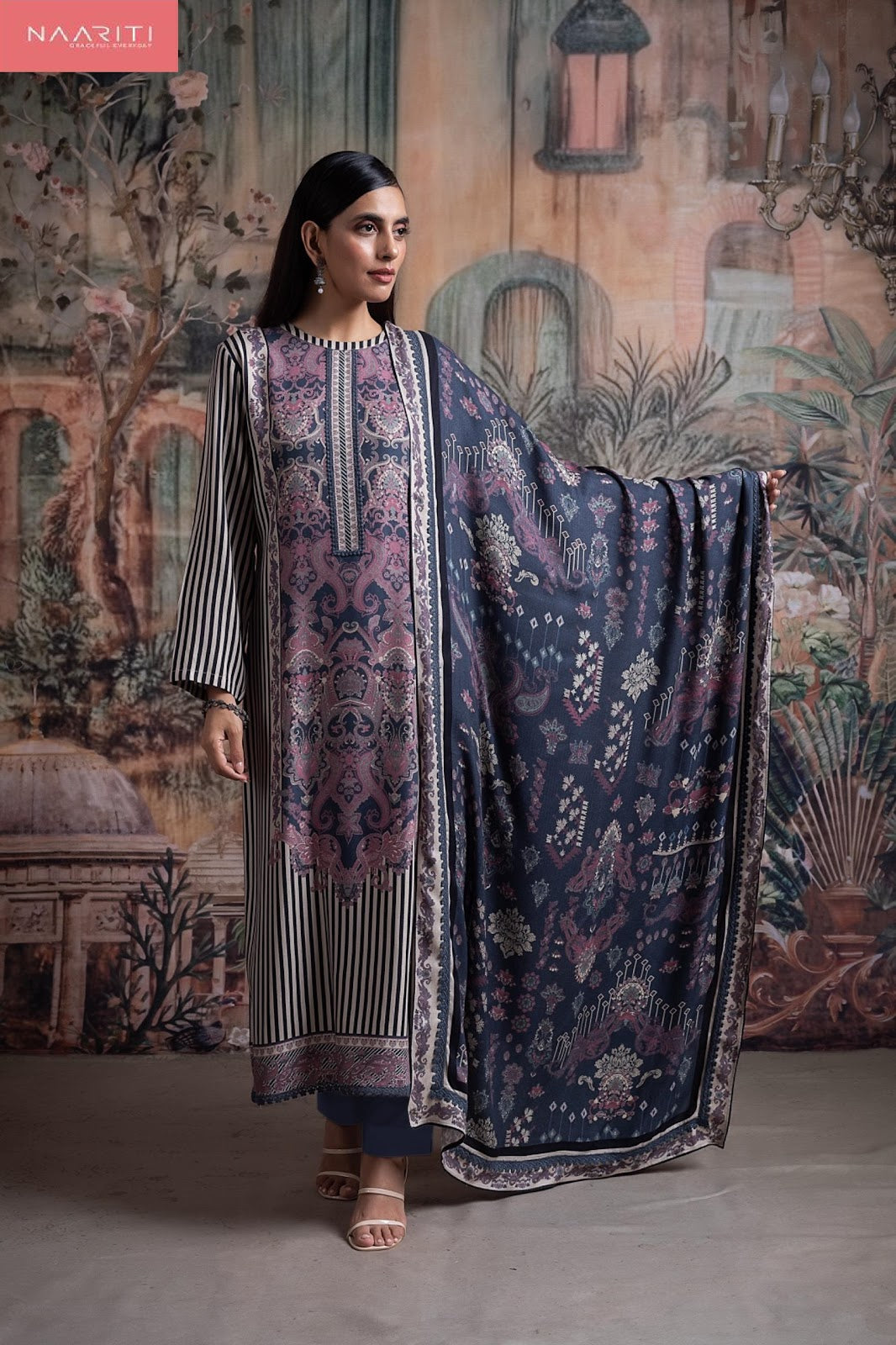 Warnika Naariti Pashmina Suits Wholesale Price