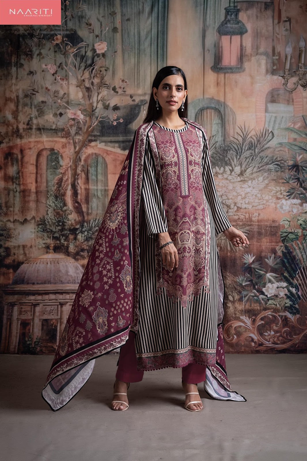 Warnika Naariti Pashmina Suits Wholesale Price