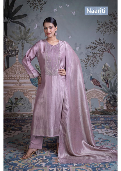 Wasla 2793 Naariti Silk Jacquard Pant Style Suits Manufacturer