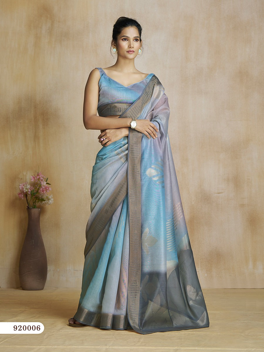 Watermelon Silk Rajpath Sarees Exporter