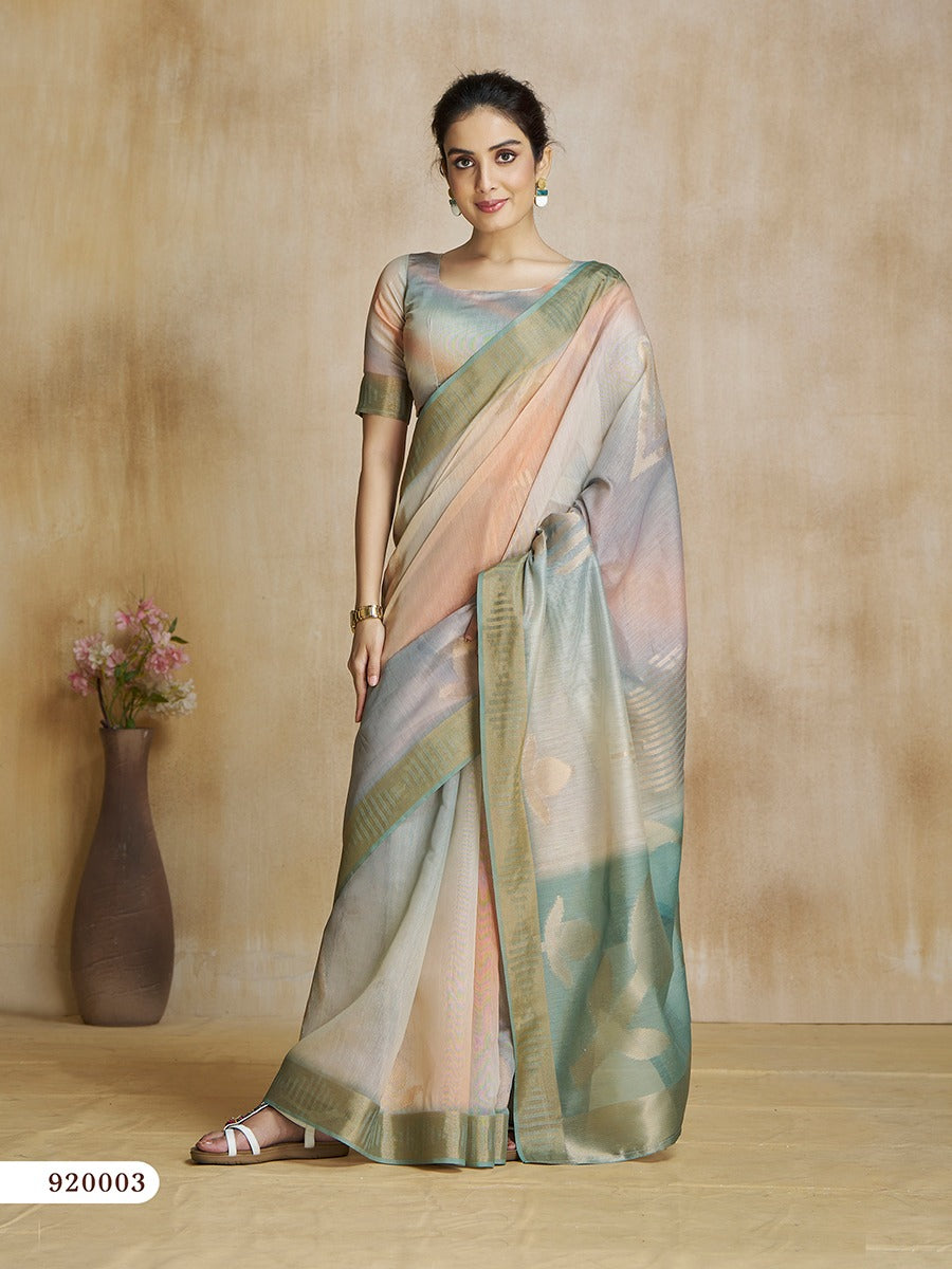 Watermelon Silk Rajpath Sarees Exporter